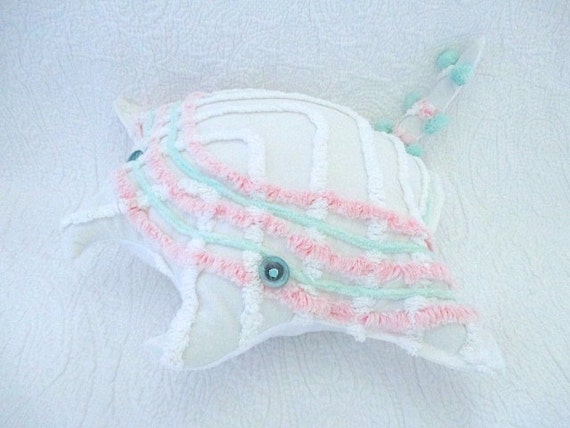 manta ray pillow