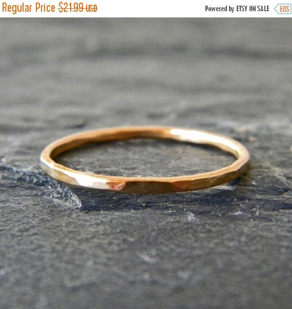 Sale Gold Thumb Ring 14 Karat Gold Filled By Serendipityhandcraft 6163