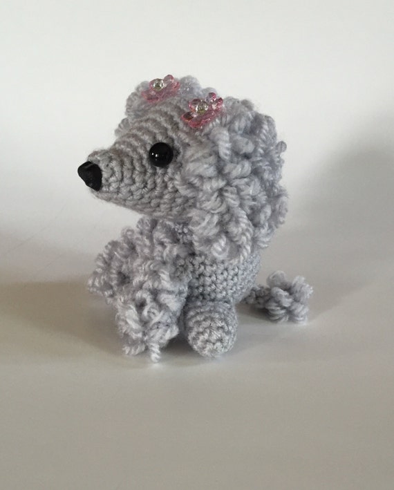 Hand Crocheted Poodle Poodle Amigurumi Handmade Poodle