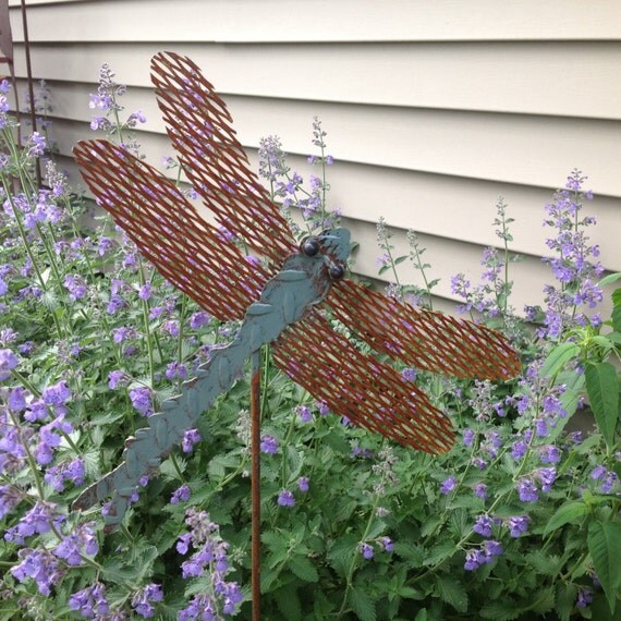 Dragonfly Dragon Fly Yard Art Garden Art Dragonfly Garden