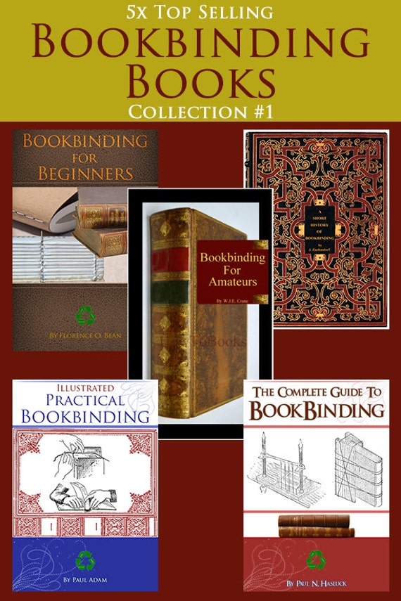 New Collection of 5 x TOP Selling RARE BOOKBINDING Books