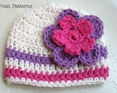 Crochet PATTERN Spiral Shell Hat Crochet Hat Pattern