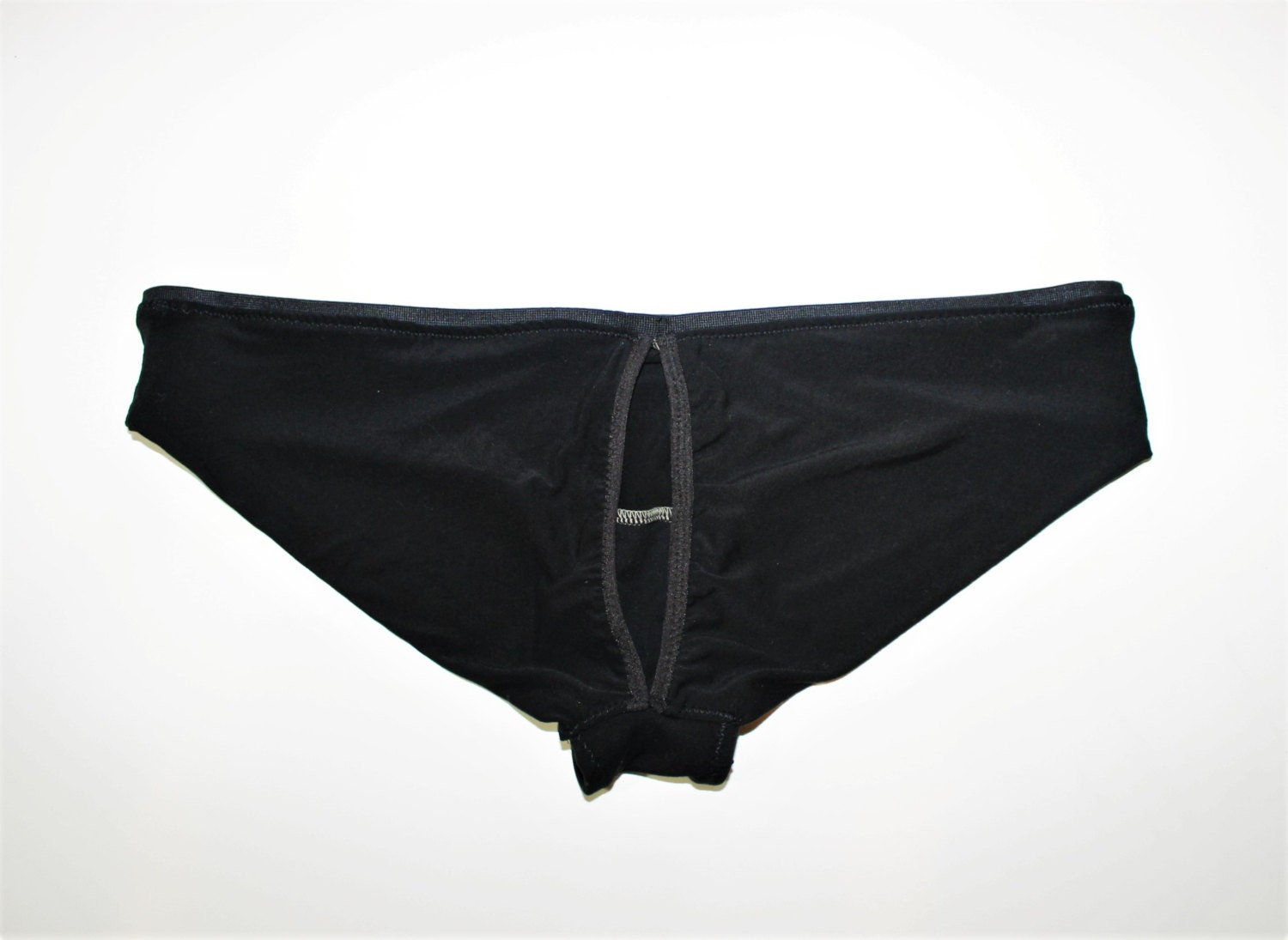 Custom Ouvert Open Back Bamboo Panties Underwear /Any Size