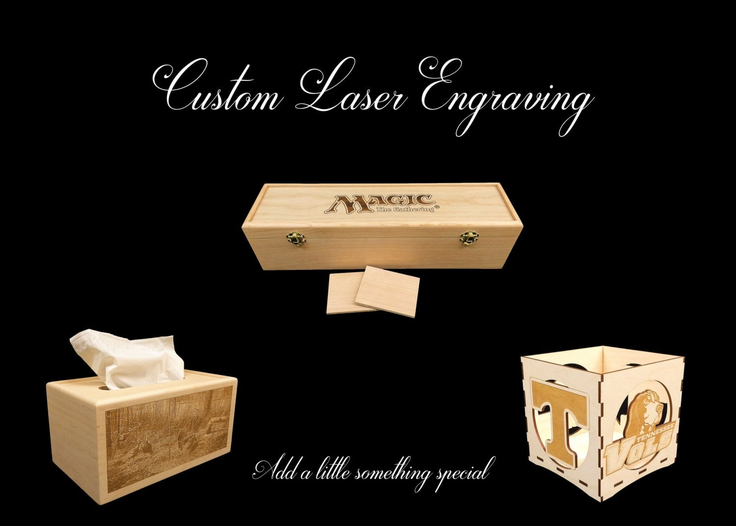 Custom Laser Engraving Personalization for your Box