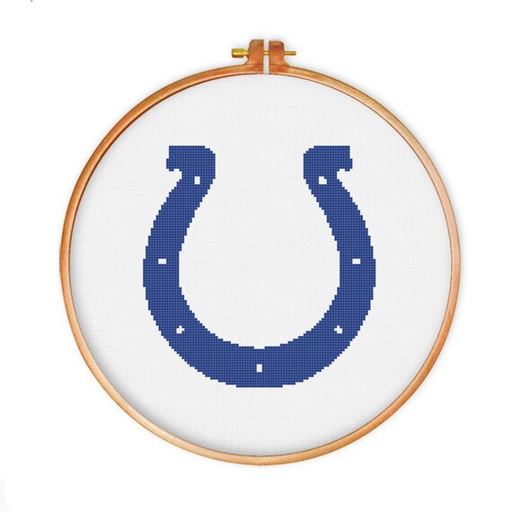 Indianapolis Colts cross stitch pattern Instant by DazzlingDoilies