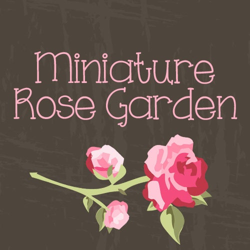 MiniatureRoseGarden by miniaturerosegarden on Etsy