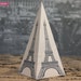 Eiffel Tower Favor Box Printable Pyramid Box by PressPrintParty