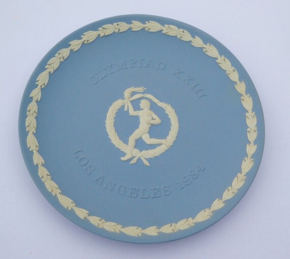 1984 Los Angeles Olympics Souvenir Plate Wedgwood by BiminiCricket
