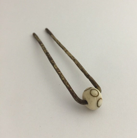 Items Similar To Bone Hair Pin On Etsy