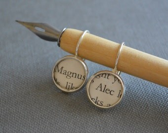 Alec and Magnus The Mortal Instruments City of Bones Earrings