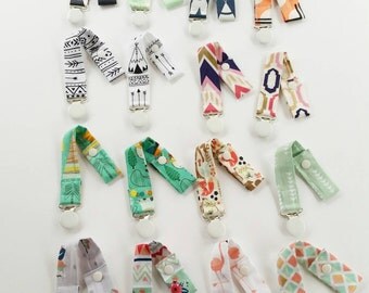 Pacifier Clips / MAM Pacifier / Baby Boy Pacifier / Baby Girl Pacifier / Choose Your Own Prints / Customize Gender Neutral Pacifier Baby