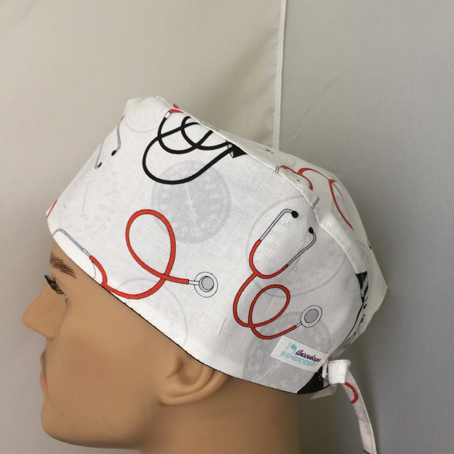 Unisex Scrub Cap Nurses scrub hats White Nursing scrub