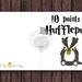 10 Points To Hufflepuff. Harry Potter Birthday Card. Geek