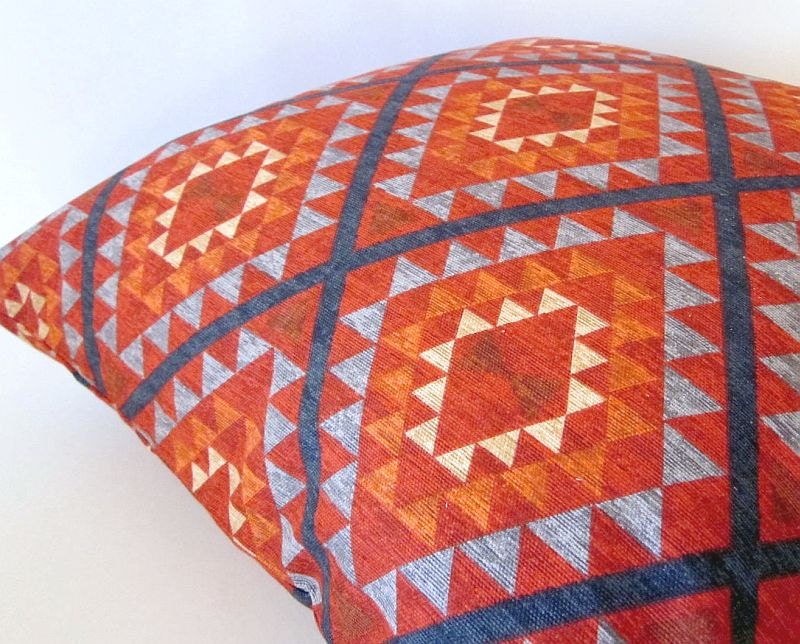 Southwest Pillow Waverly Pillow Diamond Pillow Kilim