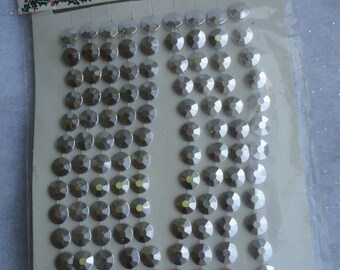 Vintage Unused Unopened American Holiday 9 FT Bead Garland, Silver Bead Garland, American Holiday, Christmas Garland, Silver Garland