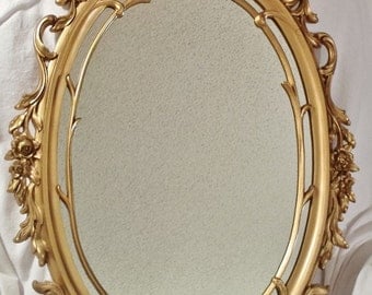 Vintage Syroco Wall Mirror Boroque Style