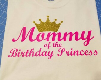 Download Mommy of the Princess VNECK Mommy of the by ...
