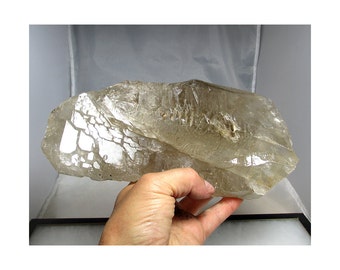4 Lb. 14.3 Oz. Elestial Quartz Crystal Point - Brazil - ww909