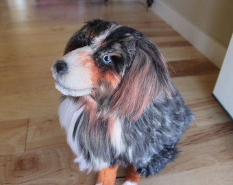 Custom Pet Replica Plush Portrait Deposit