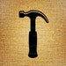 Printable Digital Hammer Graphic Hammer by VintageRetroAntique