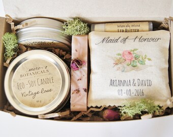 Maid of Honour Gift Set - Maid of Honor, Custom Wedding Party Gift - Gift for Maid of Honour, Matron of Honour