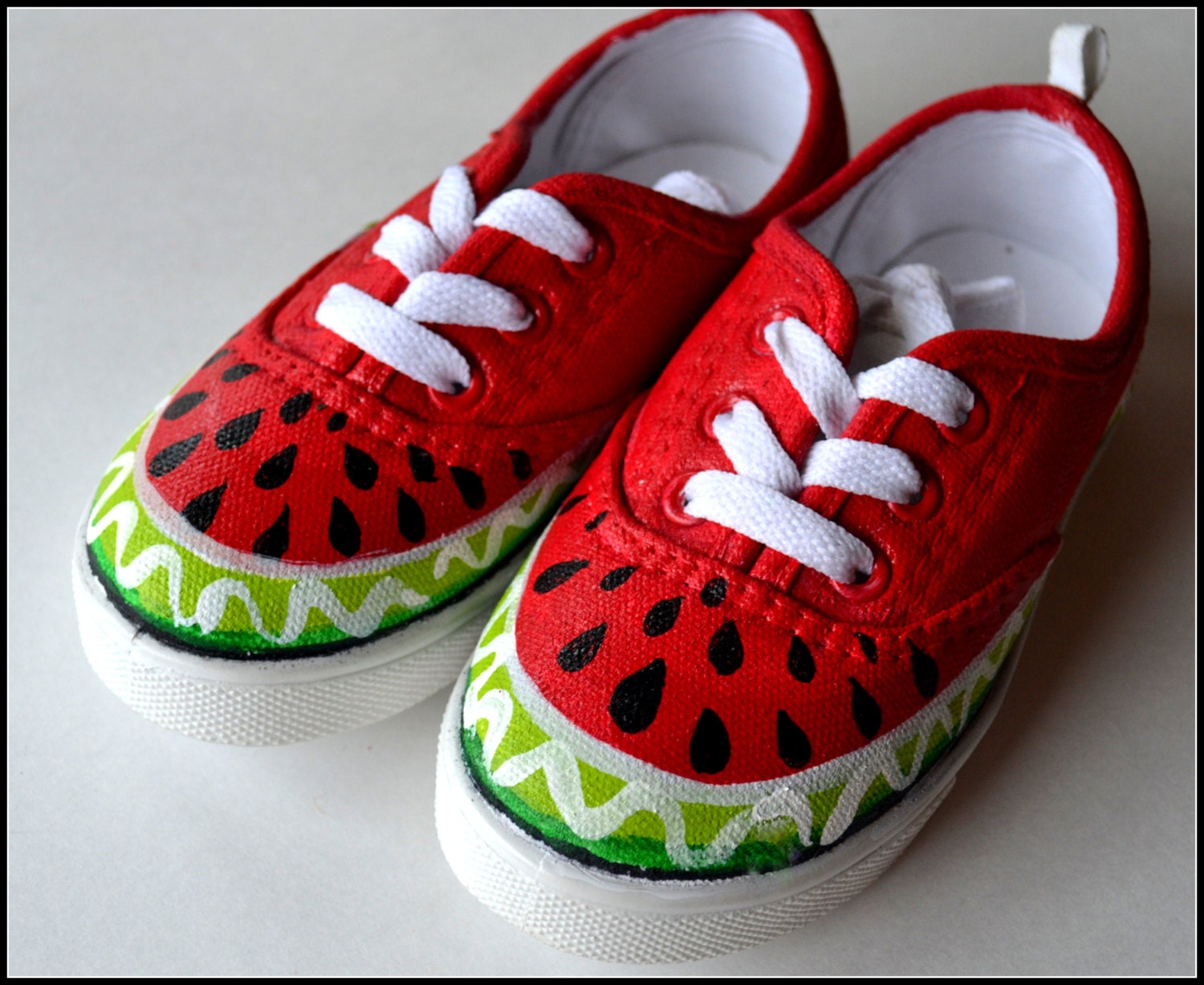 infant watermelon shoes