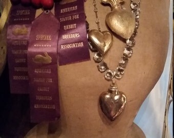 Vintage Rabbit Award Ribbons 1930s