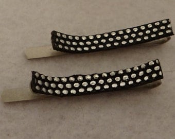 Hair Clips for Collections or you can wear them beautiful machine cut metal design