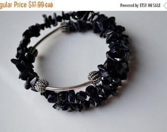 Black - Spiral Handmade Beaded Bracelet 196 main image 1
