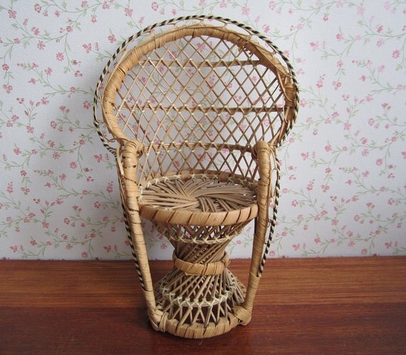 rattan dollhouse furniture