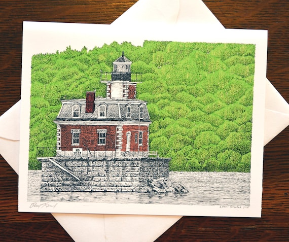 Hudson-Athens Lighthouse Note Cards