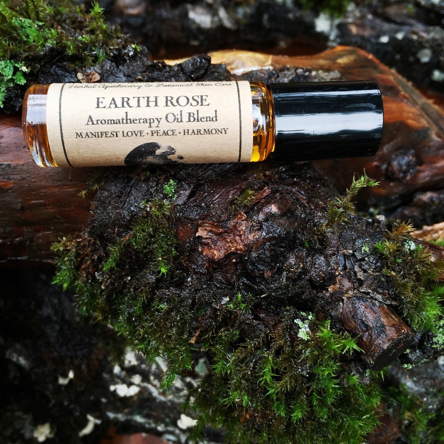 EARTH ROSE Aromatherapy Roll On Blend Manifest Love