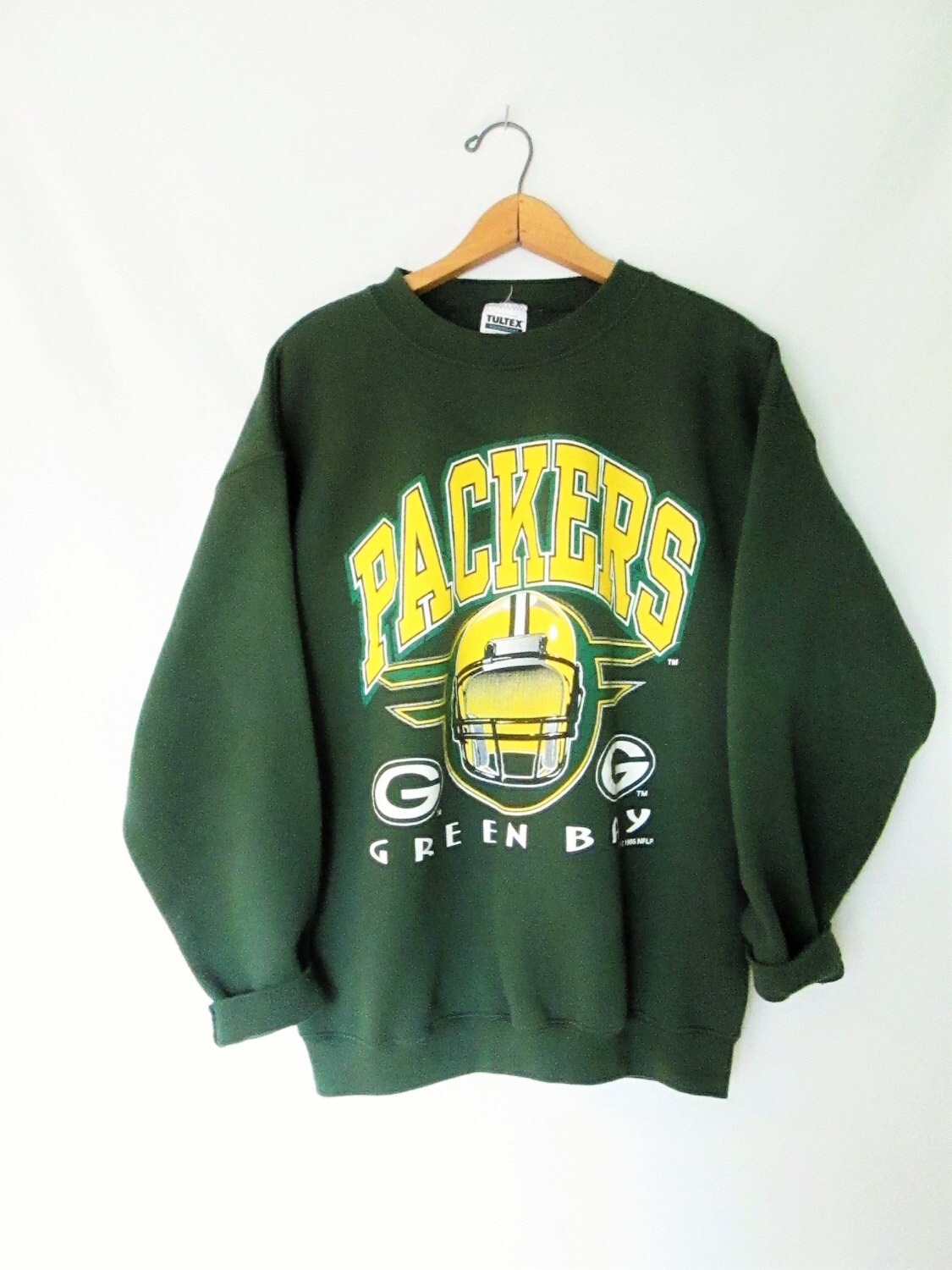 Vintage 1995 Green Bay Packers NFL Football Sweatshirt Sz L