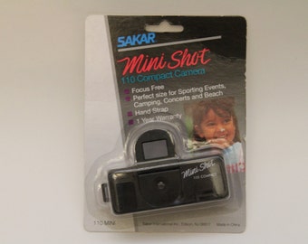 Sakar Mini Shot 110 Compact Camera, 110 Film Camera, Vintage Camera, Vintage Film Camera