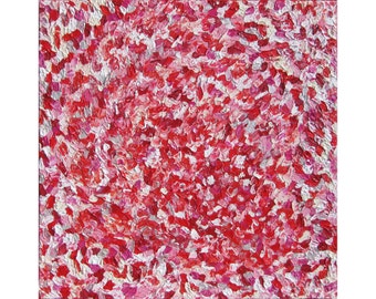 Acrylic Painting Large Original Modern Abstract Texture Palette Knife "ROMANCE".