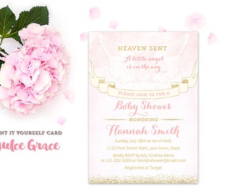 Heaven sent baby shower | Etsy