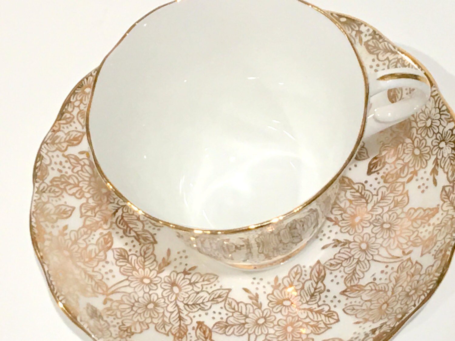 Colclough Tea Cup and Saucer, Gold Tea Cups, Cup Antique, Tea Set, Bone