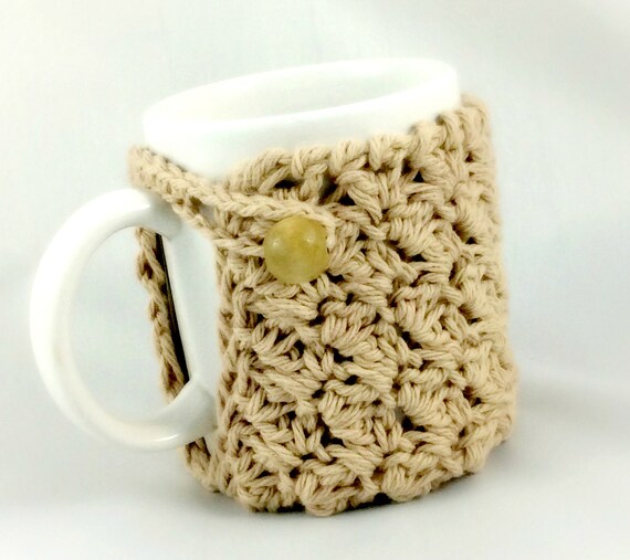 DIY Crochet Pattern Fathers Day Crafts Coffee Mug by ...