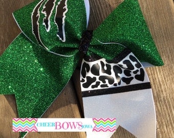 Cheetah Print Bow - Readyto Ship NOW