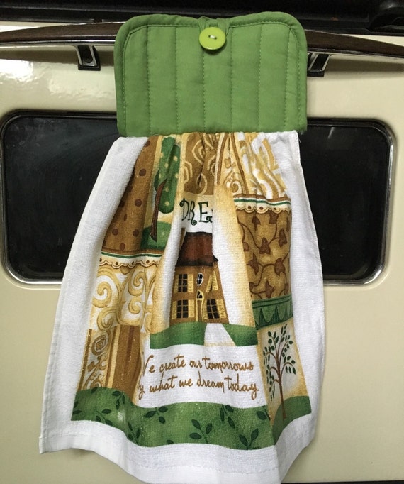 Kitchen towel Inspirational double layered hanging kitchen