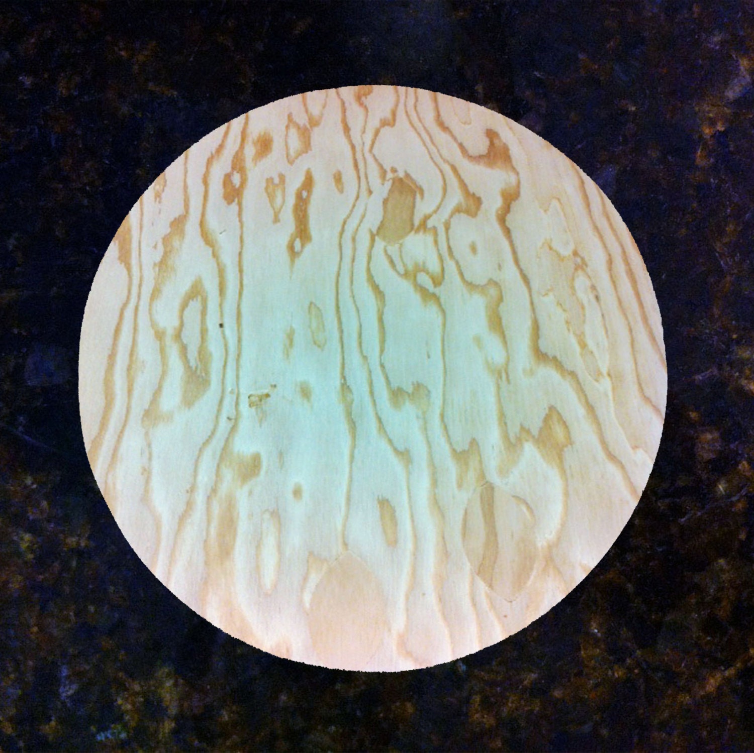 Extra Large & Thick Wood Circle 12" (30.5cm) Diameter x 1/2" (12mm