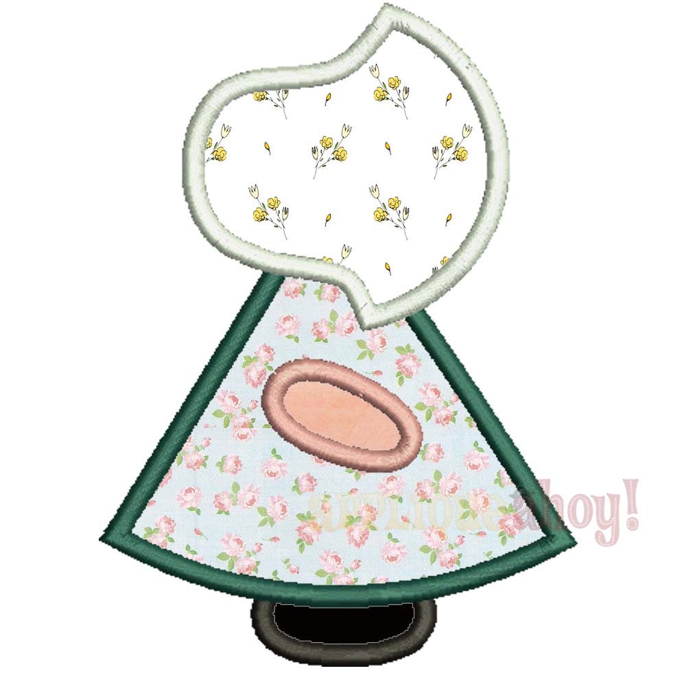 SUE Applique Machine Embroidery Multiple Sizes