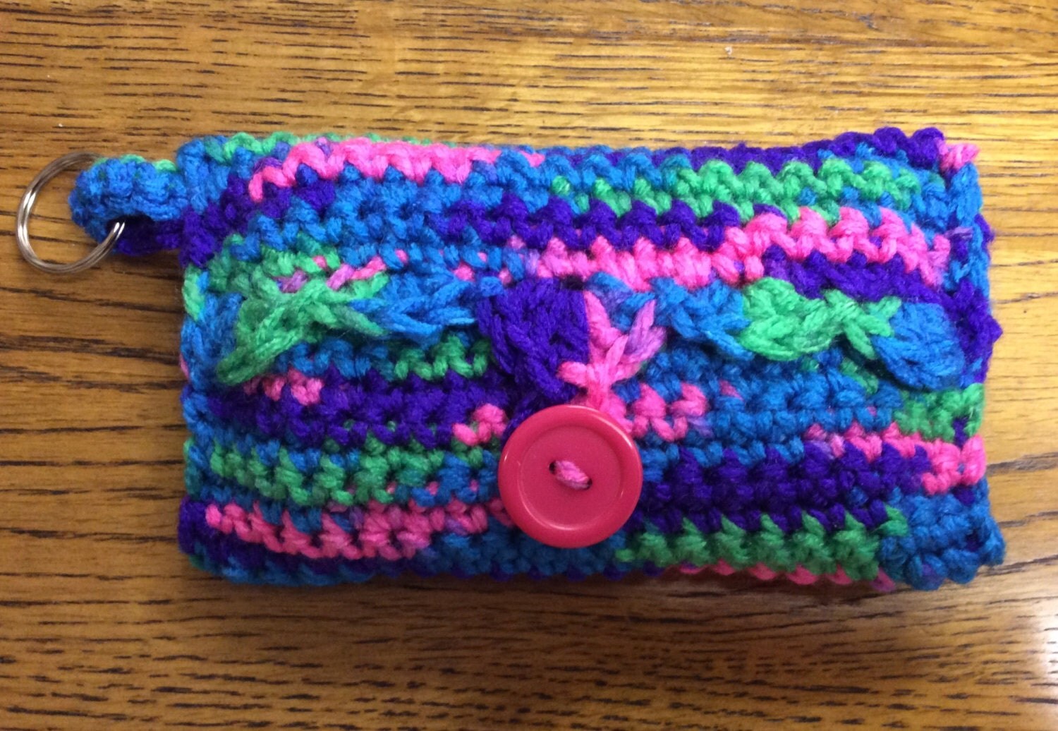 Tissue holder purse tissue pocket tissue hand crochet gift