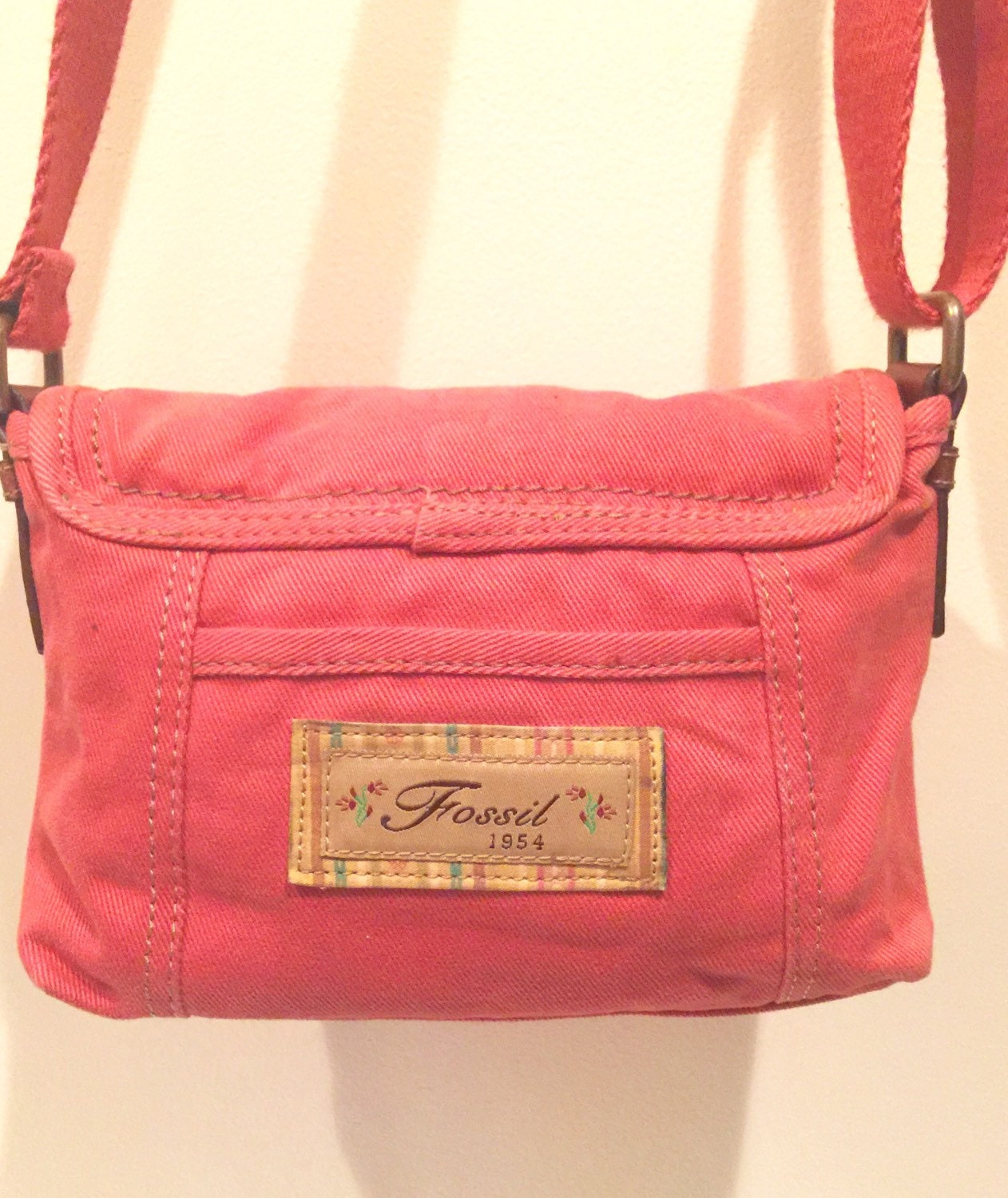 fossil cloth purse