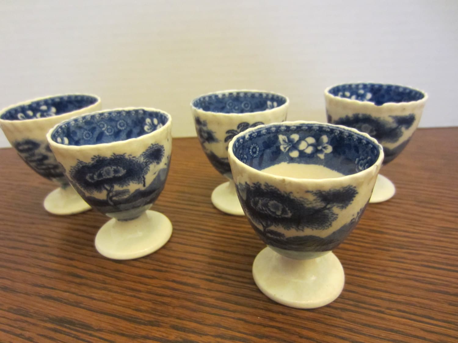 spode christmas tree egg cups