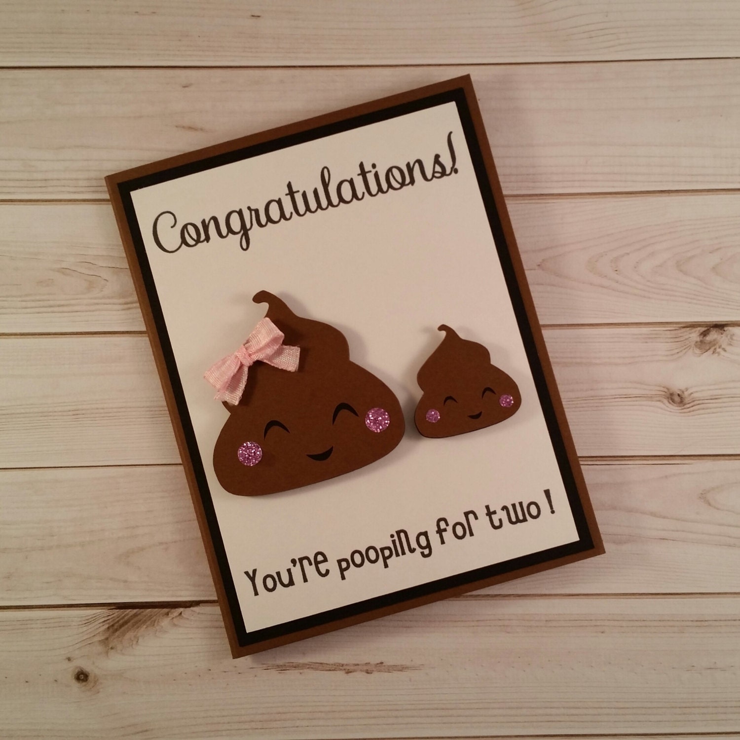 Pregnancy Congratulations Card Handmade Greeting Card