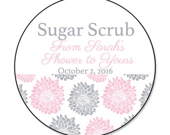 Custom From My Shower To Yours Label - Product Label - Sugar Scrub - Body Butter - Mason Jar - Waterproof - Choose Color -1.5", 2" or 2.5"