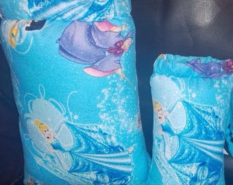 Glittery princess padded pouch