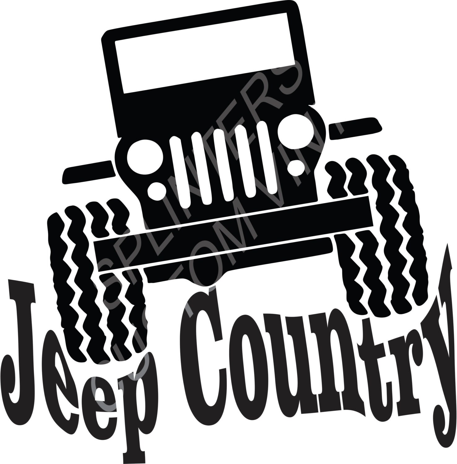 Jeep Country SVG/PNG File