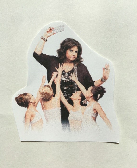 Abby Lee Dance Moms Sticker by SpunSugarSpiders on Etsy
